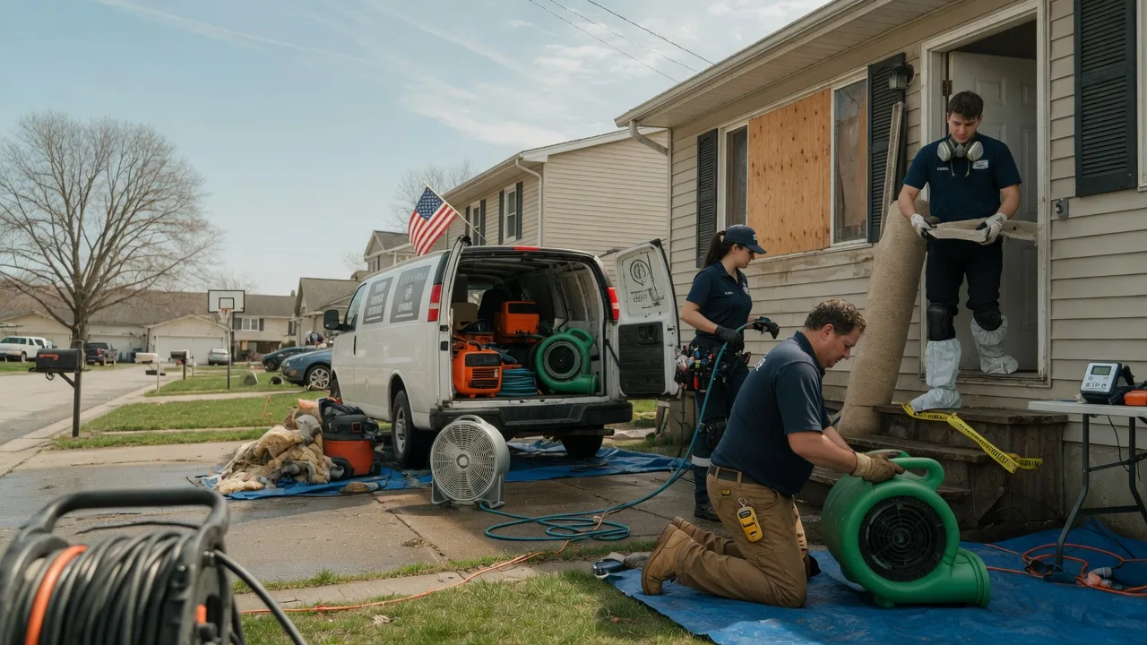 Water Damage Restoration in Cypress, TX near me